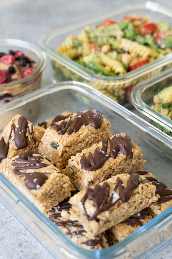 Proteinreiches Meal Prep - 3 Gesunde Rezepte zum Vorbereiten vegan Mrs Flury