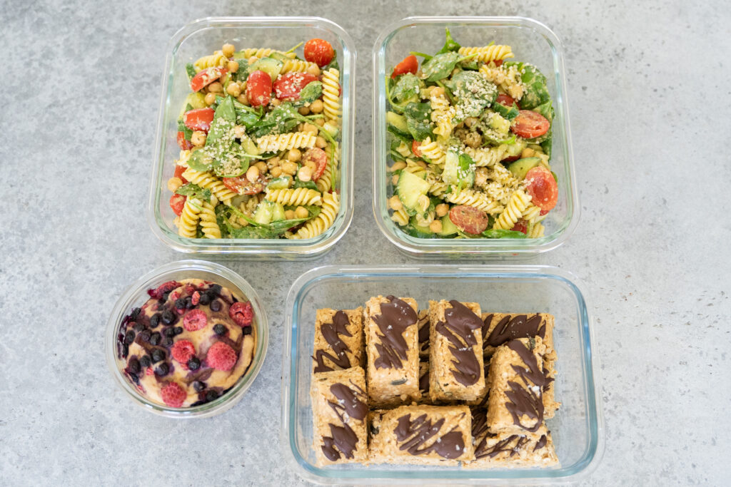 Proteinreiches Meal Prep - 3 Gesunde Rezepte zum Vorbereiten vegan Mrs Flury