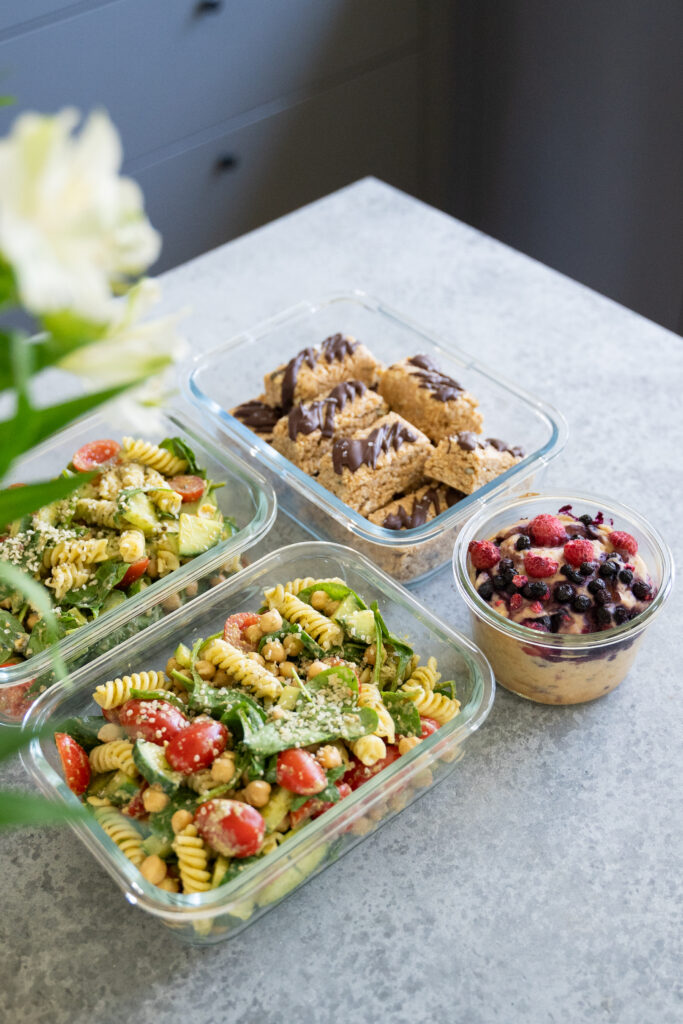 Proteinreiches Meal Prep - 3 Gesunde Rezepte zum Vorbereiten vegan Mrs Flury