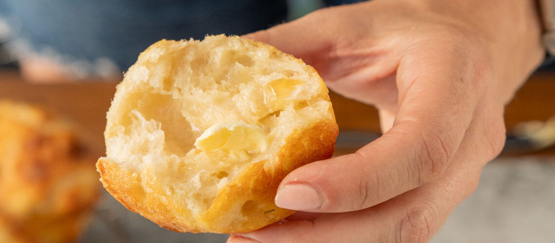 Sauerteig Focaccia Muffins Rezept so köstlich Mrs Flury