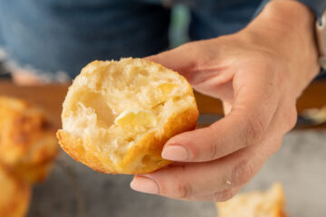 Sauerteig Focaccia Muffins Rezept so köstlich Mrs Flury