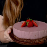 Vegane Erdbeertorte ohne Backen Rezept– fruchtig, cremig & gesund Mrs Flury