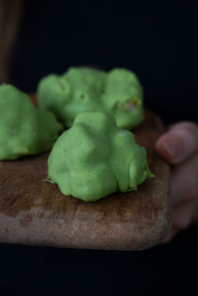 Mango Matcha Bites - Gesunder Sommer Snack Mrs Flury