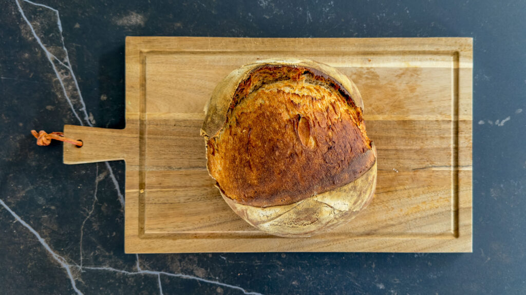 Sauerteig Brot backen mit 4 Zutaten, gut verträglich Rezept Mrs Flury