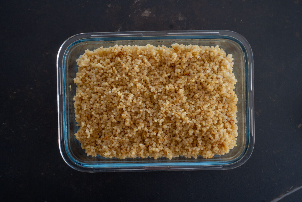 Quinoa richtig kochen Protein Beilage Meal Prep Mrs Flury