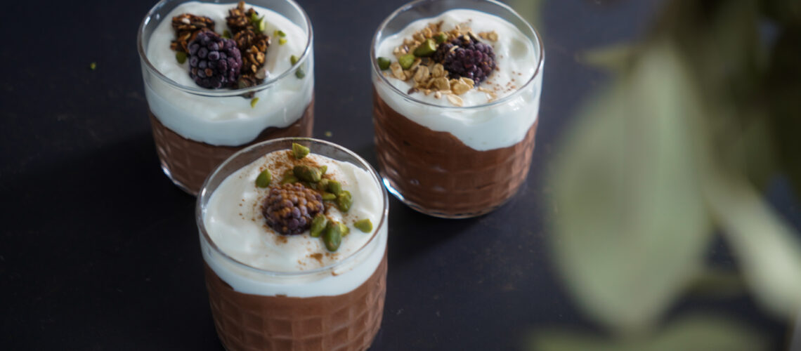 Cremiger Schoko-Chia-Pudding: Der beste Protein-Pudding aus dem Mixer Mrs Flury