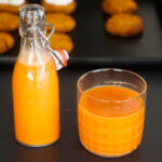 Oranger Power-Saft & Protein-Cookies aus Trester | Zero Waste Juice Rezept Mrs Flury