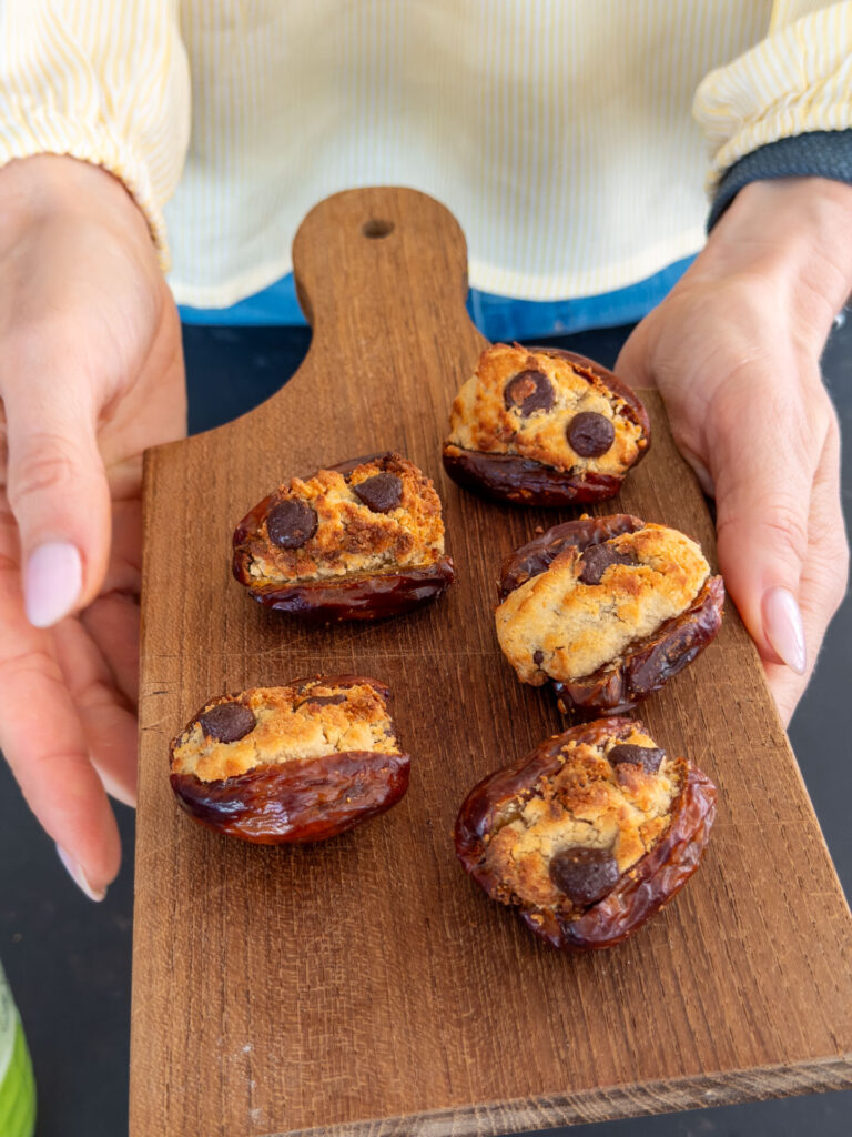 Cookie Dough Datteln aus dem Airfryer: Der gesunde Snack mit Ballastoffen gegen Heisshunger Mrs Flury