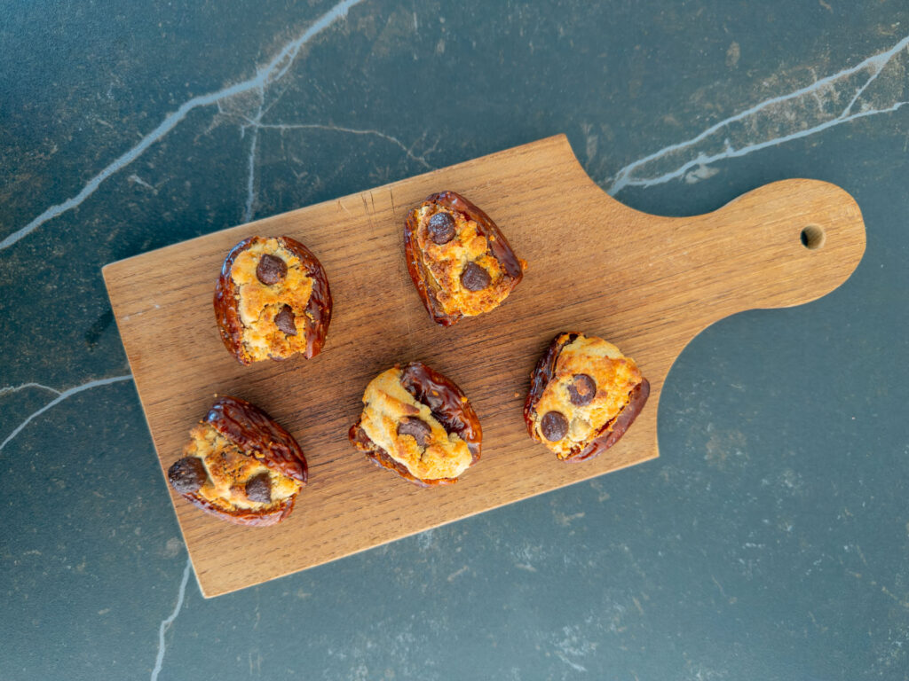 Cookie Dough Datteln aus dem Airfryer: Der gesunde Snack mit Ballastoffen gegen Heisshunger Mrs Flury