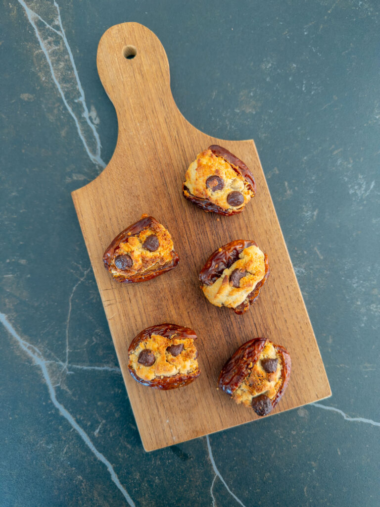 Cookie Dough Datteln aus dem Airfryer: Der gesunde Snack mit Ballastoffen gegen Heisshunger Mrs Flury