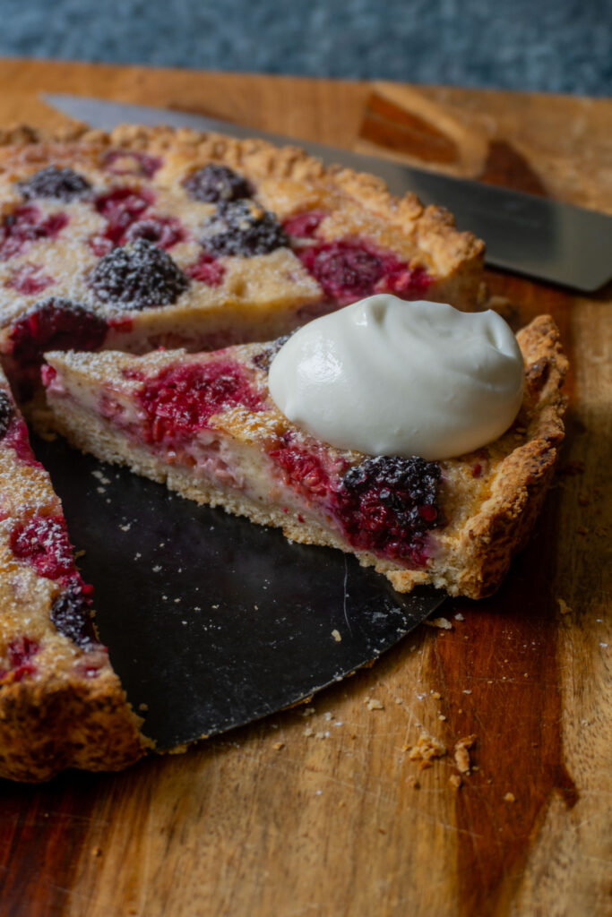 Knusprige Beeren Tarte mit Vanillefüllung Wähe Rezept Mrs Flury