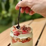 Protein Snack Glas: Schnelles Erdbeer-Dessert im Glas Mrs Flury
