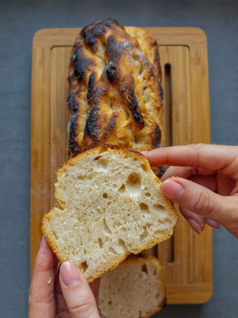 Luftiges Focaccia Rezept in 3 Stunden - Hefeteig Brot für den Sommer Mrs Flury