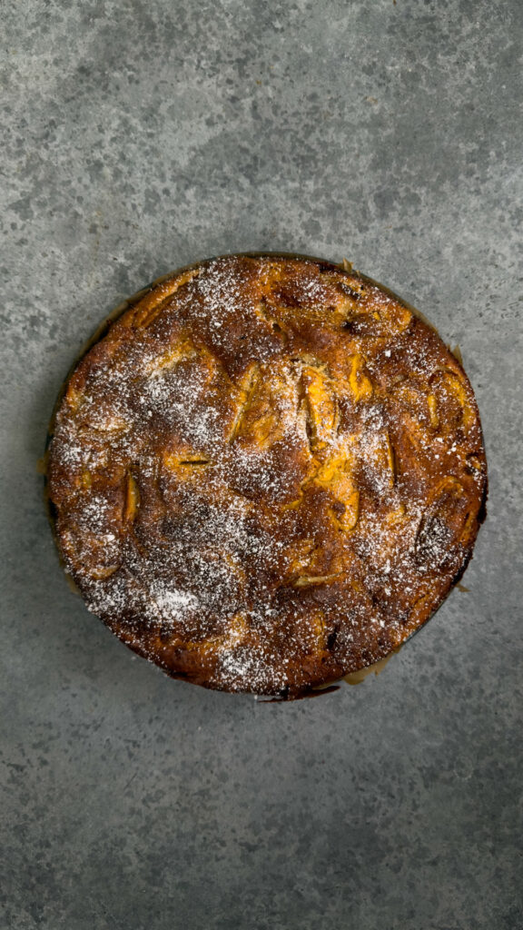Saftiger Pfirsich-Joghurt-Kuchen – einfacher Sommerkuchen Mrs Flury