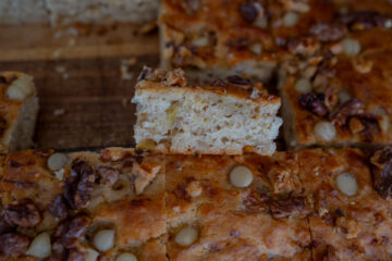 Veganer und saftiger Bananenkuchen direkt in der Backform
