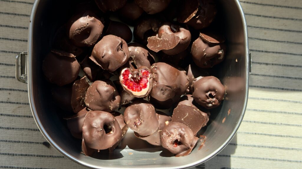 Fruchtige Franui Schoko Himbeeren Mrs Flury