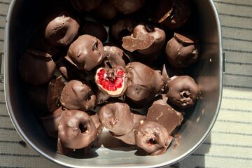 Fruchtige Franui Schoko Himbeeren Mrs Flury